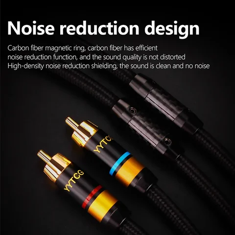 YYTCG аудиокабель RCA 0.5 метра