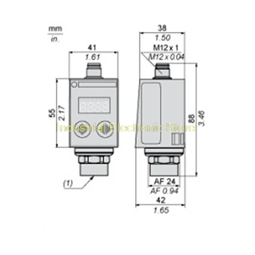 24 В постоянного тока 4-20 мА для датчика давления Schneider XMLR400M0T25