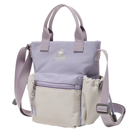 Женская сумка через плечо FOUVOR, трендовый стиль 2025 года, сумка с задним карманом на молнии и регулируемой застежкой, женская повседневная маленькая большая сумка 3047-16