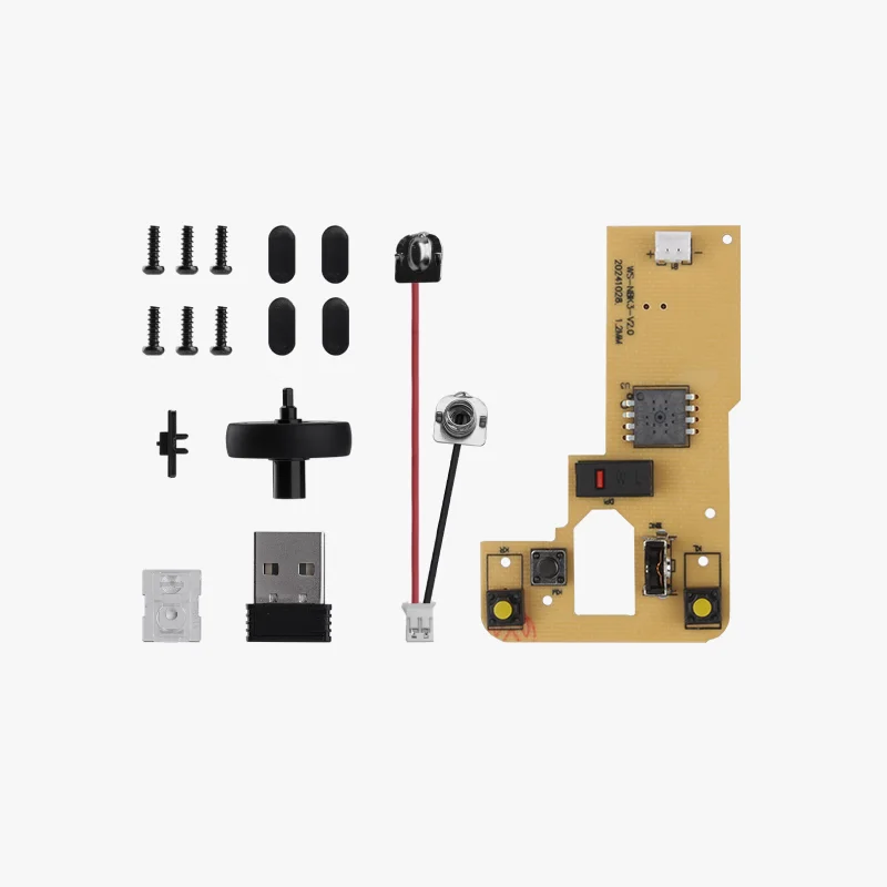 Фото XCR Hardware Bambu Lab Беспроводная компьютерная мышь MH002 Комплект компонентов 3D-печать DIY Креативная модель Крошечный комплект модели для 3D-принтера №3