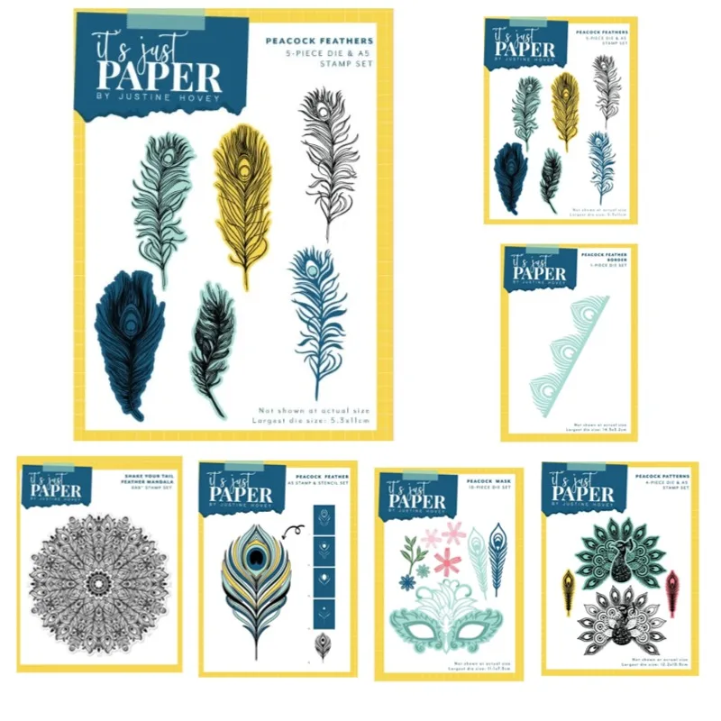 Маска павлина перо павлины смелые металлические штампы силиконовые трафарет для