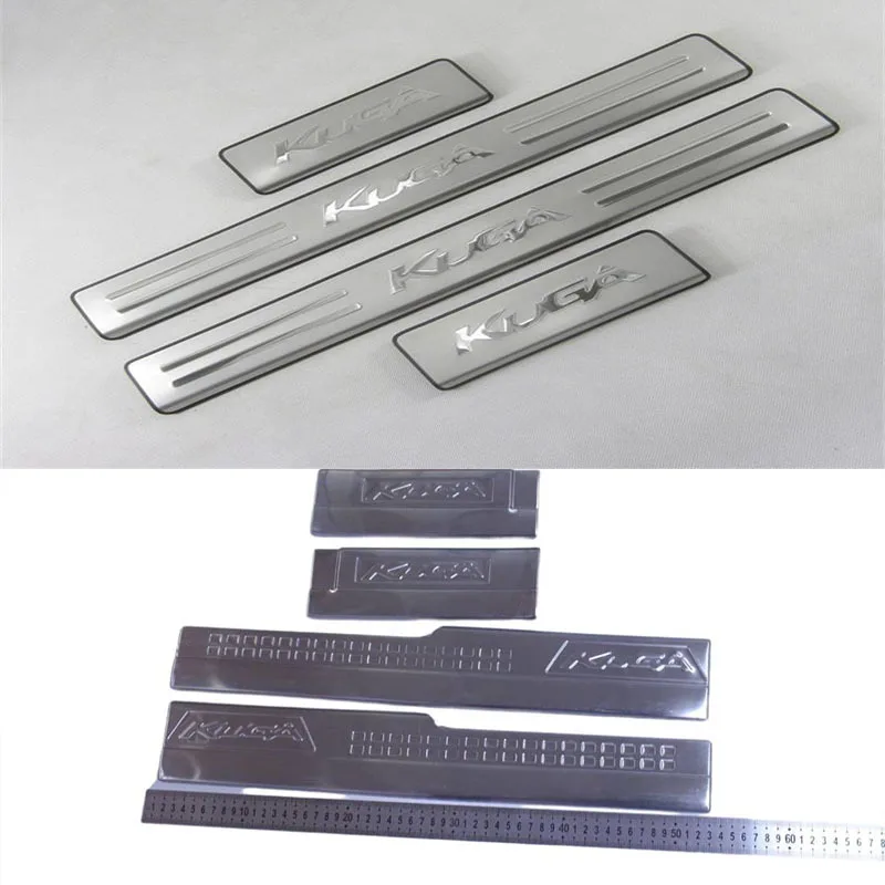 

Защитная пластина из нержавеющей стали для Ford Kuga 2013-2019, приветственная педаль, защита от царапин, автомобильные аксессуары