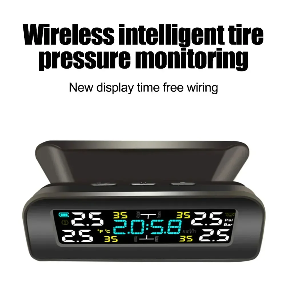 Цветной ЖК-дисплей TPMS в шинах режиме реального времени для мониторинга утечки