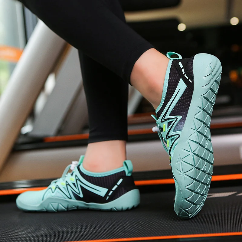 2022 Outdoor Breathable Water Shoes for Men Women Hiking Upstream Shoes Beach Swimming Barefoot Jogging Five Fingers Sneakers