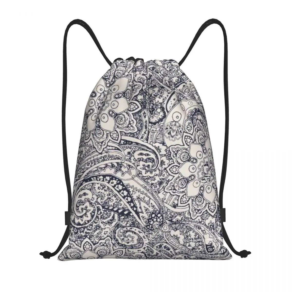 

Paisley 3D Print Sports Equipment Bag Drawstring Bag Water Resistant Lightweight Gym