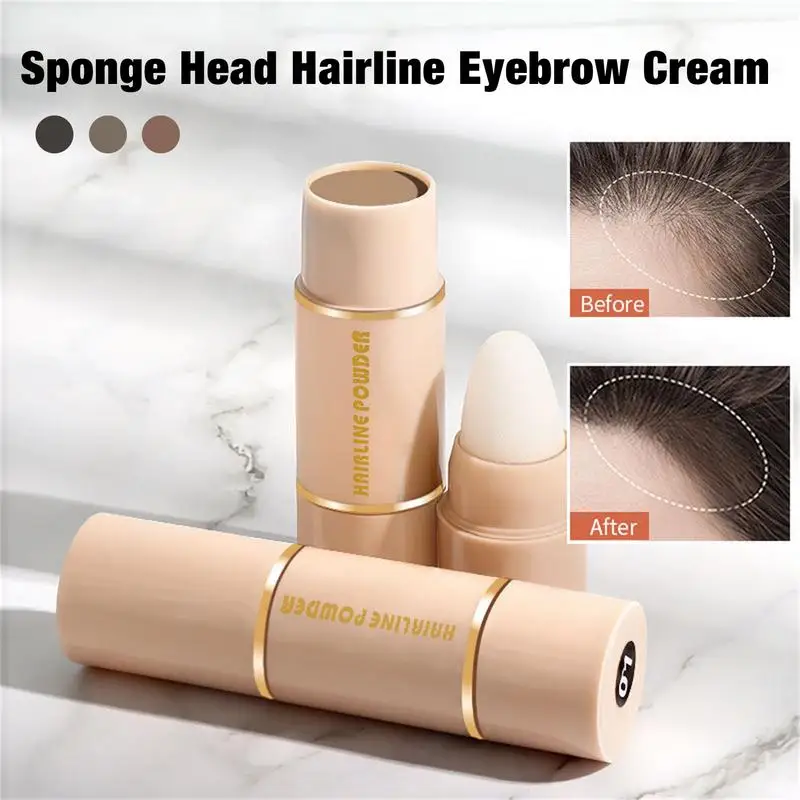 

HairLine Powd Contouring Eyebrow Powder Sponge Bullet Hairline Eyebrow Cream Different Styles Eyebrows Stencil Kit Blsck Powder
