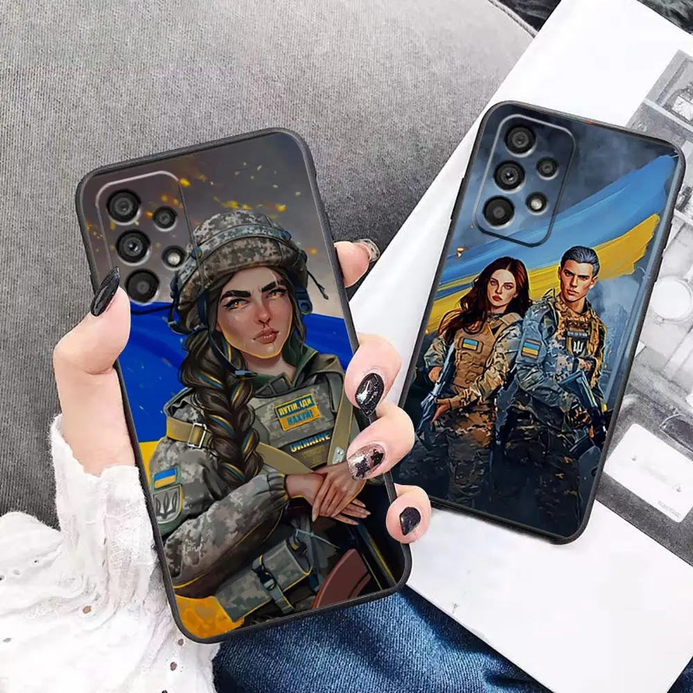 

Case For Samsung A11 A12 A13 A14 A21s A22 A23 A31 A32 A33 A41 A42 A51 A52 A52s A53 A73 4G 5G Case Flag Of Ukraine
