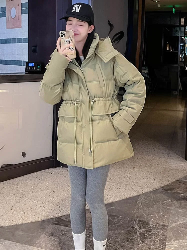 2022 New Puffer Winter Down Jacket Women Thicken Coat Women Hooded Parkas Warm Female Cotton Padded Clothes Winter