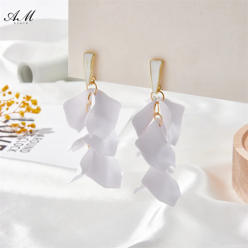 Женские висячие серьги-подвески