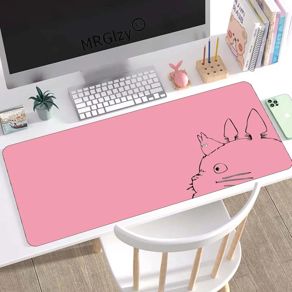 

Personality Creative Totoro Anime Mouse Pad 900x400x2MM XXL XL Game Large Custom Desktop Keyboard Accessories Mouse Pad