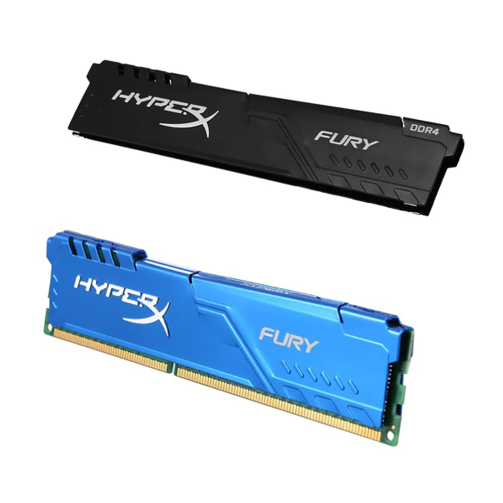 

Aluminum Cooling RAM Heatsink Radiator for AMD Intel Desktop DDR DDR2 DDR3 DDR4 Ram Memory Cooler, Blue+Black