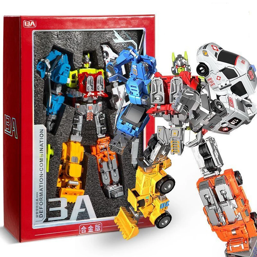Фото Фигурки героев мультфильма «Defensor Bruticus девастатор», 6 в 1 №1