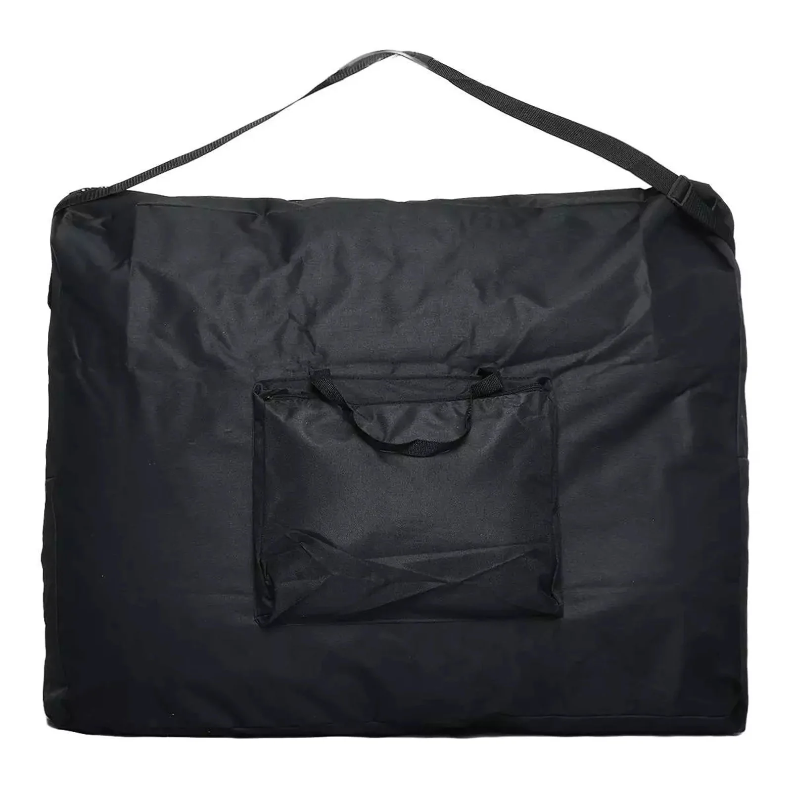 Black Handbag For Massage Table Carrying Bag For Nail Desk Beauty Bed Bag Oxford Cloth Folding Storage Carry Bag
