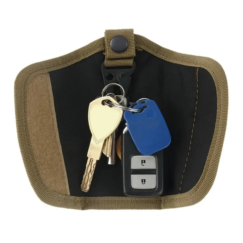 Портативный складной нейлоновый брелок для ключей активного отдыха унисекс