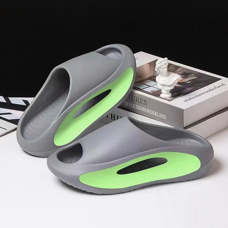 Women Home Slippers Eva Indoor Soft Couple Men Slipper Summer Stitching Color Unisex Bedroom Comfortable Shoes