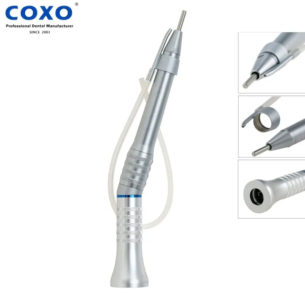 COXO Dental 20° Surgical Contra Angle Handpiece Low Speed Handpiece Exter-Spray CX235-2S