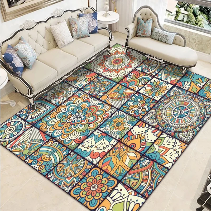 

Moroccan Style Bohemia Corridor Mat Bedroom Kitchen Rugs Kids Room Decorative Play Mat Area Rug Decoracion Hogar Moderno