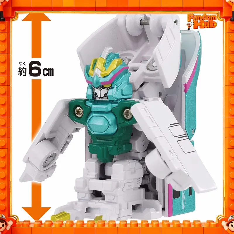 Фото Новая оригинальная фигурка-трансформер Tomy Shinkansen Henkei Robo Shinkalion Cw Quick Change E5, E6, E7, модель робота, игрушка, подарок №1