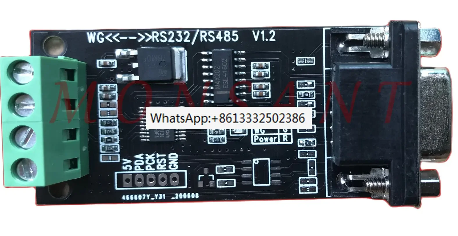 Конвертер из 3 предметов в последовательный порт RS232 поддержка текстовых входов и