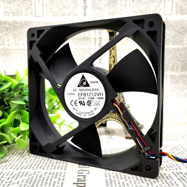 

BRAND NEW ORIGINAL 120*120*25MM Cooling Fan EEC0252B1-000U-G99 EEC0252B3-000C-G99 EFB1212HH EFB1212HHF EFB1212HH-FOO EFB1212VH