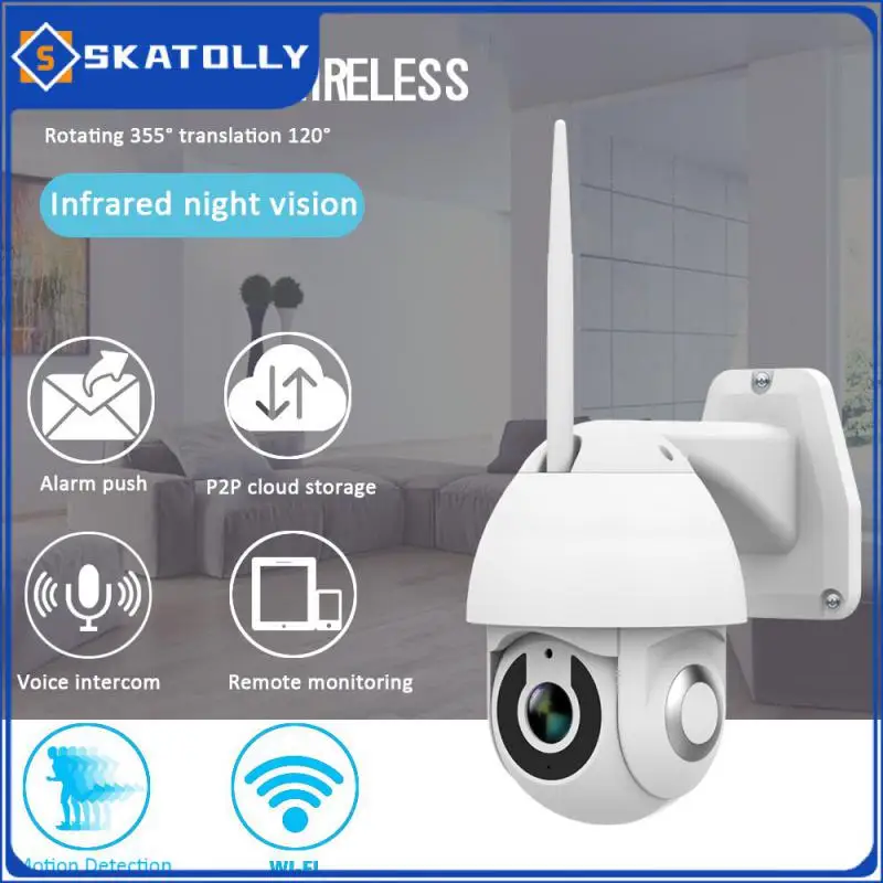 

1080P PTZ IP Camera Wifi Outdoor Speed Dome Wireless Wifi Security Camera Pan Tilt 4X Digital Zoom 2MP Network CCTV Surveillance