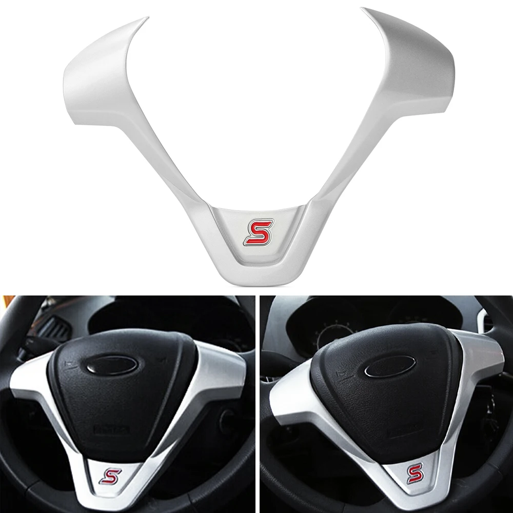 Автомобиль-Стайлинг ремонт аксессуары чехлы на руль отделка Наклейка для Ford New