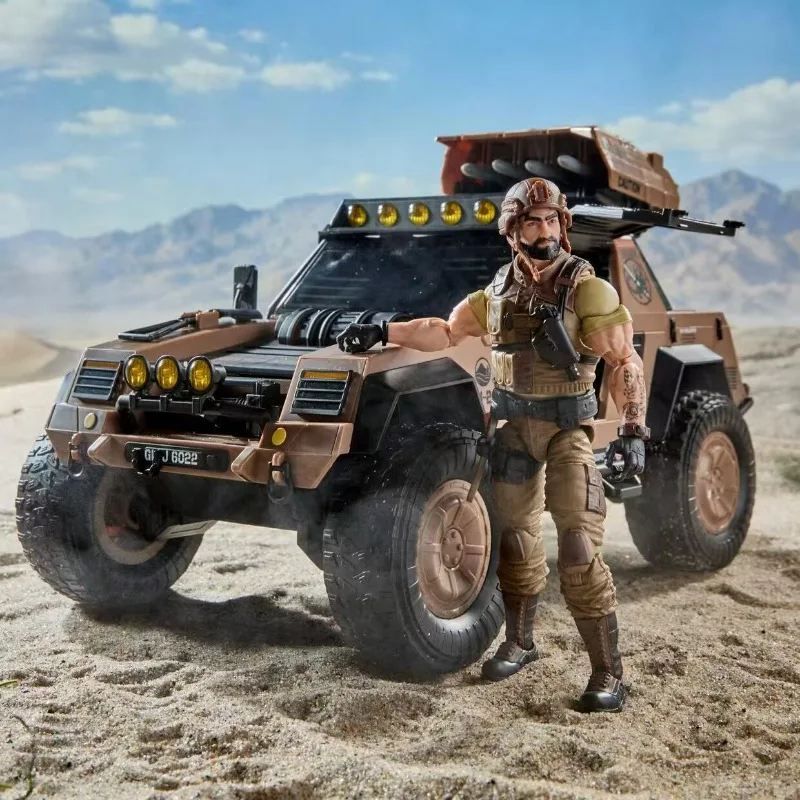 Фото В наличии: Hasbro GIJOE G3298 Desert Hummer Krachi Jeep, подвижная модель робота-куклы, коллекционная игрушка, подарок №2