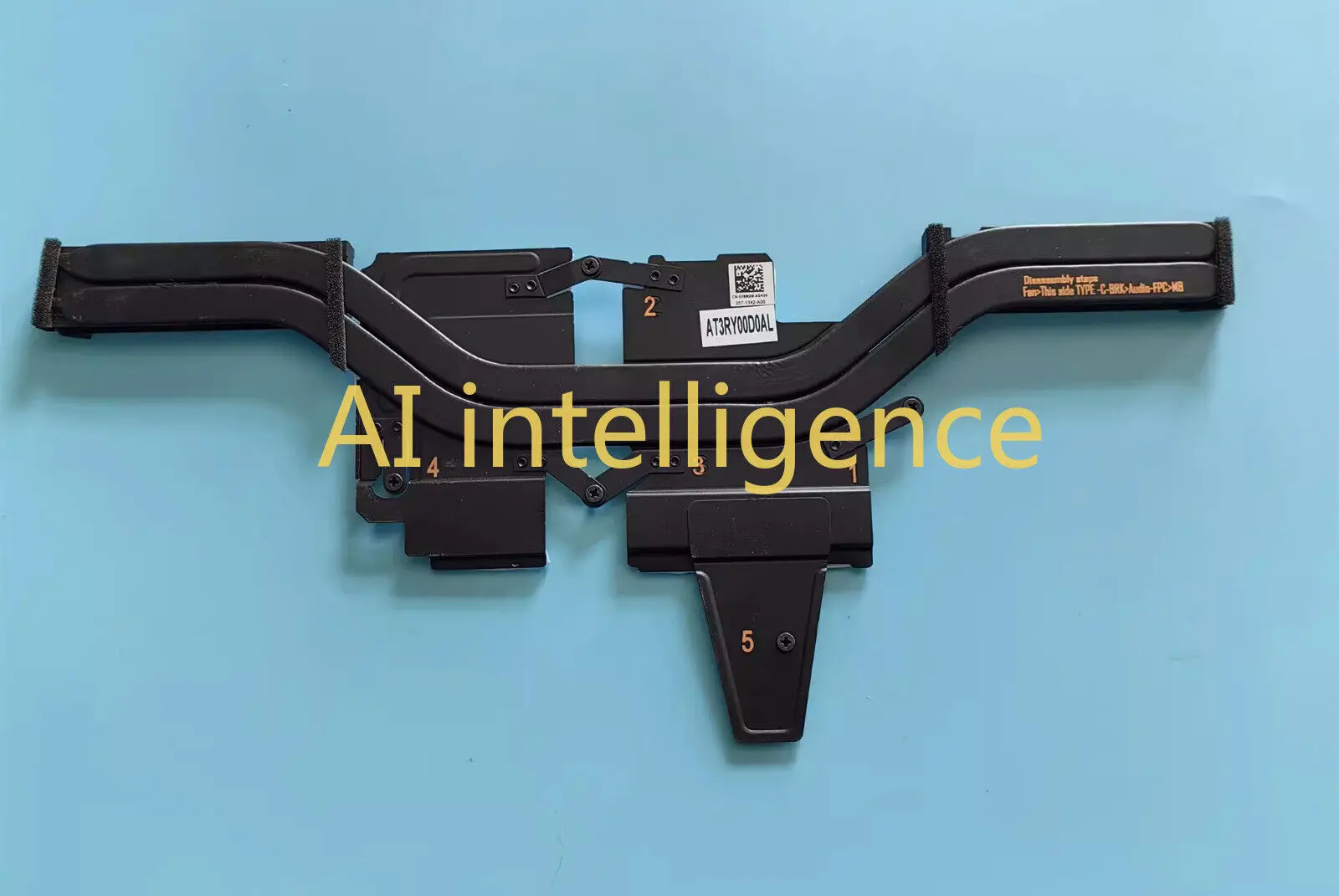 Оригинальный радиатор охлаждения для DELL Precision 5470 M5470 QN20P 0X8W2M