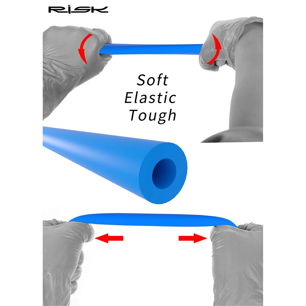 

Звукоизоляционный глушитель для рамы велосипеда, внутренний корпус, практичный губчатый глушитель для горных дорог, аксессуары для кабеля