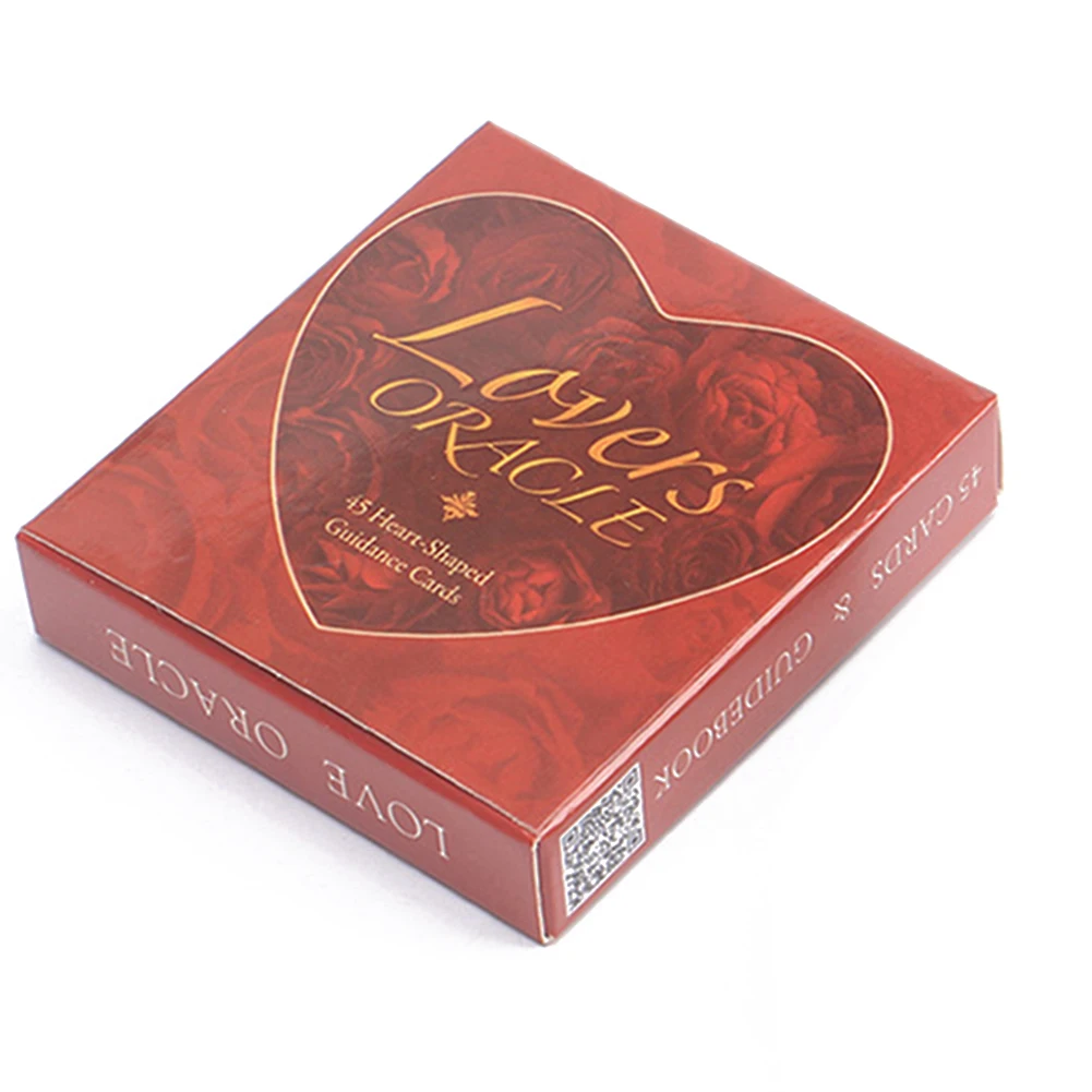 

Love Oracle Tarot Cards Deck English Version Tarot Board Games for Home Family Fathering Entertainment Playing Props