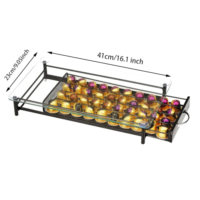 

Стеклянный держатель для капсул Nespresso HN4040