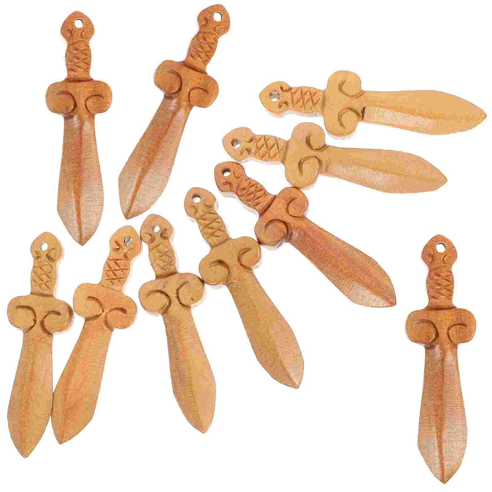 

Charms Mini Keychain Model Tiny Bookmark Chinese Katana Keyring Wood Making Jewelry Figures Pendants Vintage Diy Accessory