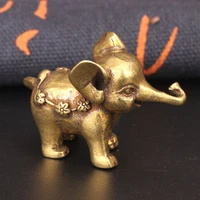 elephant ganesha figurine brass estatua retro hogar vintage bar antique desk decor chambre desk toys adornos para casa art gift