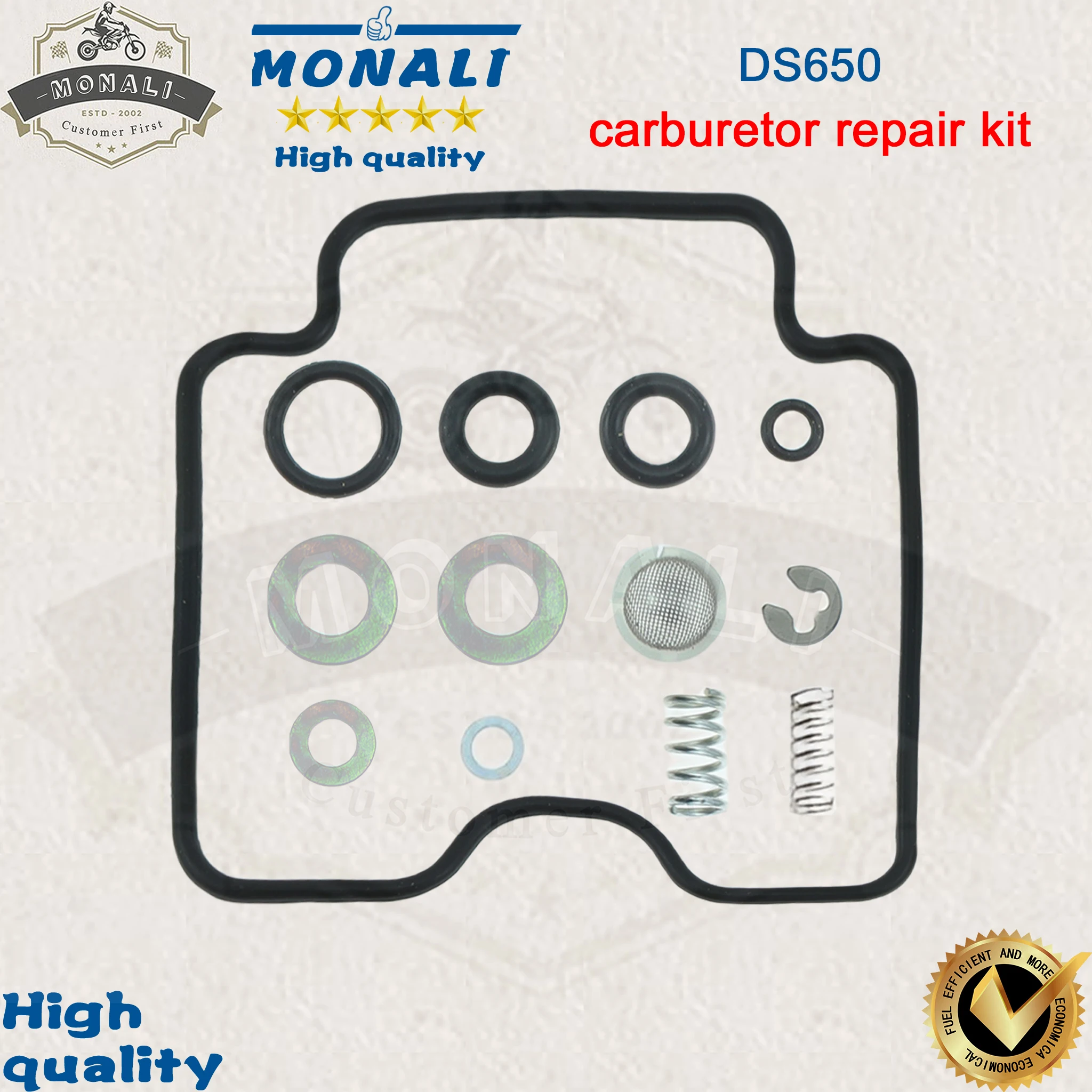 Фото Полный комплект для восстановления карбюратора Mikuni для Ardier DS650, модель MK-BSR42-04 №2