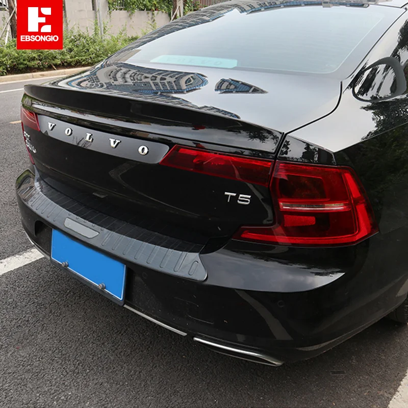 

Спойлер заднего багажника для VOLVO S90 S90L 2017-2020, задний спойлер из АБС-материала для заднего крыла автомобиля, цветной задний спойлер «сделай с...