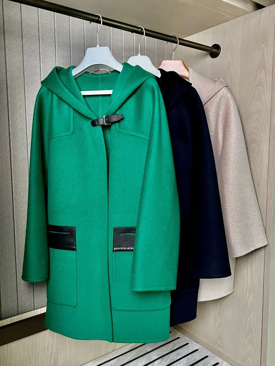 Women's coat collar long sleeved windbreaker casual jacket Female Clothing Woman Clothes