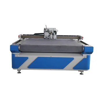 cnc straight knife vibrating for car floor mat leather oscillating knife oil resistant fiber paper AKZ1625 cutting machine