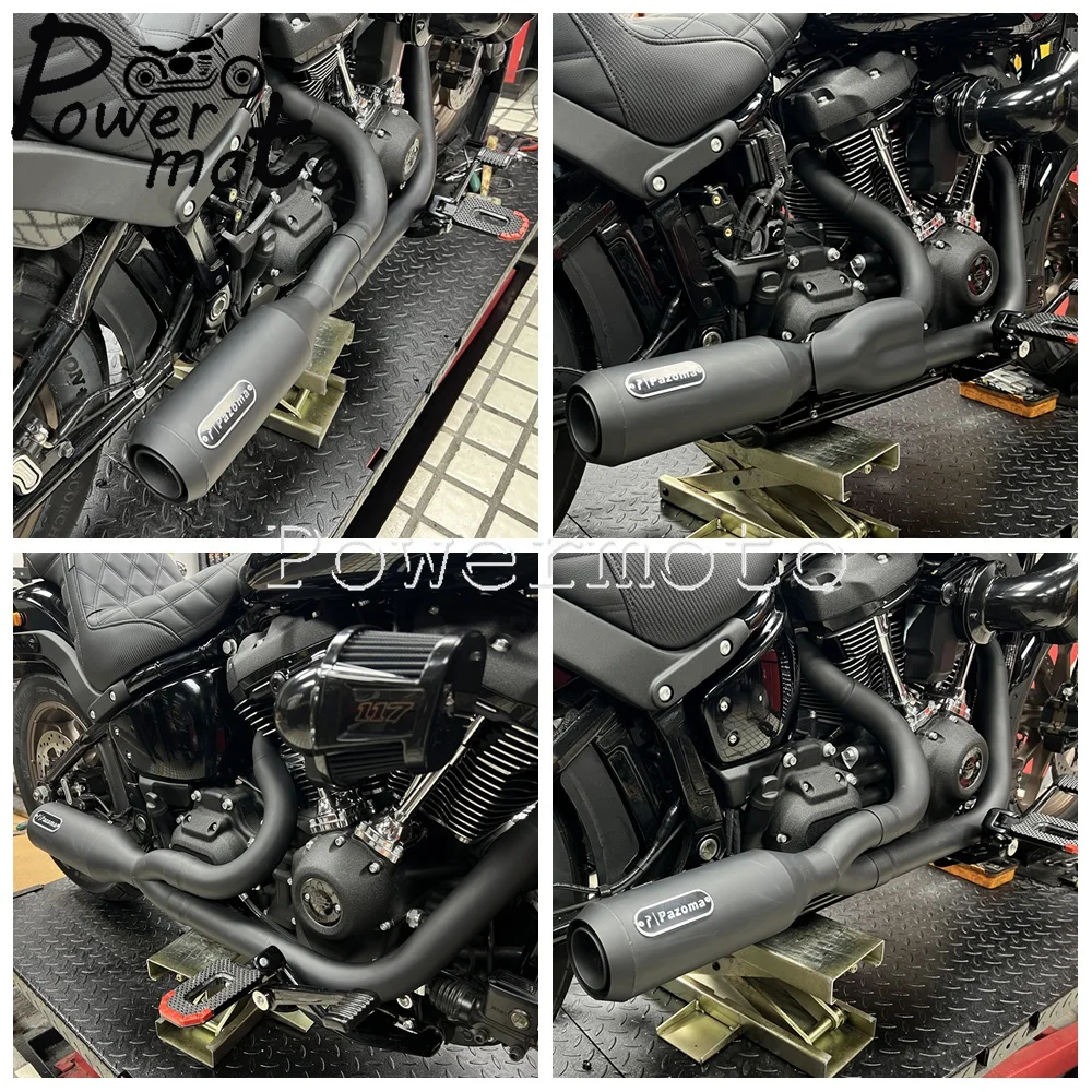 Выхлопные трубы мотоцикла, перегородка выхлопа, глушитель для Harley M8 Softail Low Rider S T Fat Street Bob Standard Slim Deluxe 2018-2025 (art.: 3920cde2df5fd) - 3920cde2df5fd
