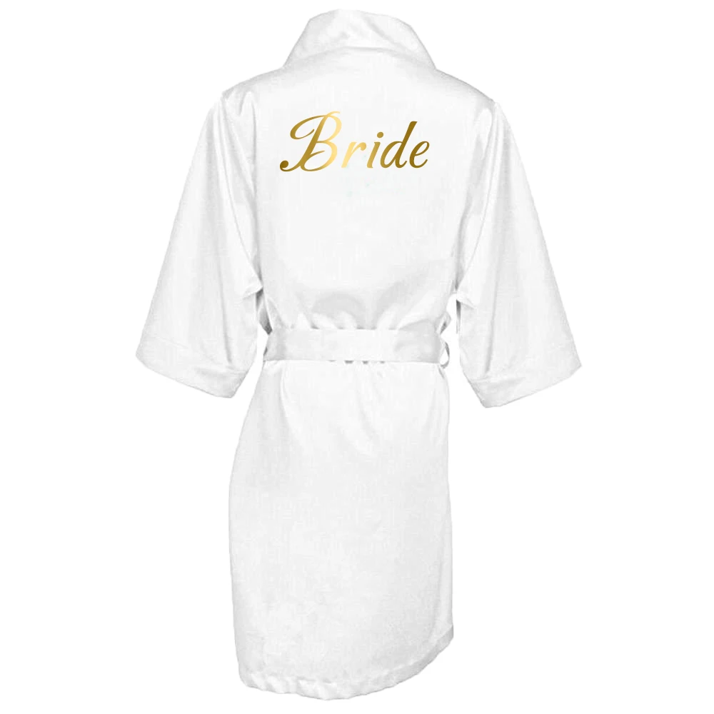 Silk Robe Bride Robe Wine Red Satin Robe Bride Bridesmaid Robes Mother Sister of The Bride Women Wedding Robe Gift Bathrobe