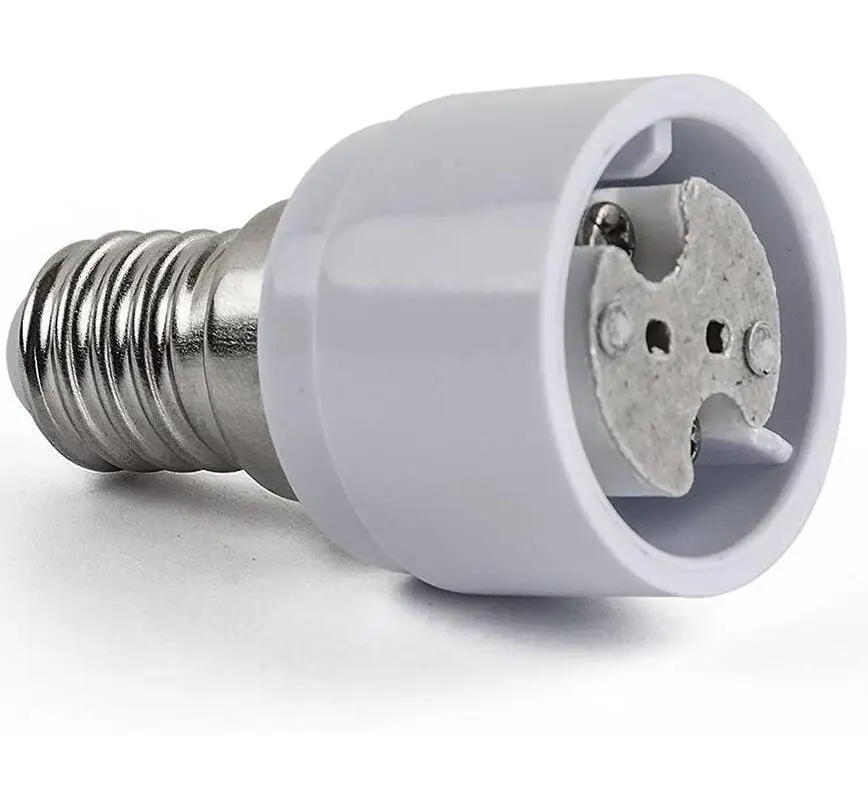 

6PCS E14 to MR16 Lamp Bulb Socket base Holder Converter 110v 220V Light Adapter Conversion Fireproof home room Lighting