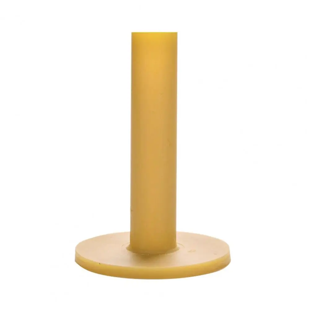 

Useful Ball Tees Non-break Eco-friendly Soft Yellow Rubber Golf Tees