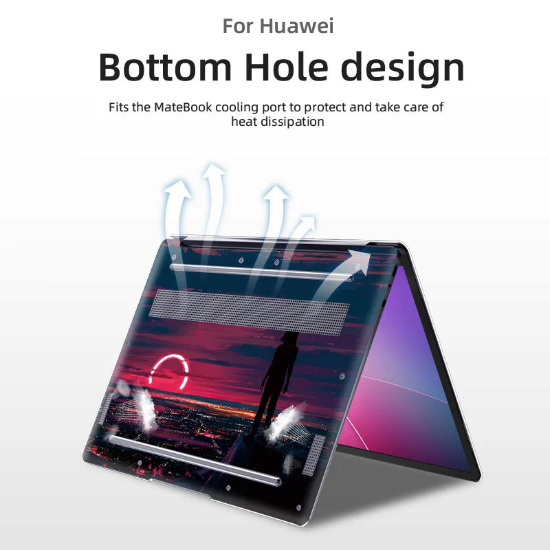 Защитная наклейка для ноутбука Huawei Matebook 14/15/X Pro D15/D16