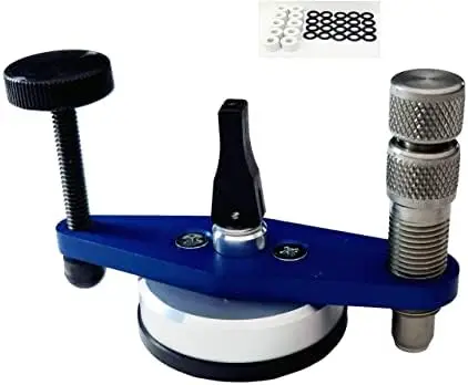 

Repair Bridge - Cracked Glass Rock Chip Repair Tool - Stainless Steel Injector - 1 Bottle of Each Glass Repair Resin and Pit Fil