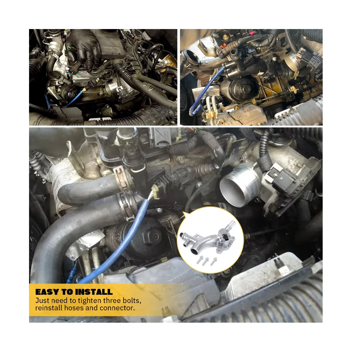 Корпус водяного насоса с термостатом 25193922 подходит для Cruze Sonic Encore 1 4 T 55565334 1338030