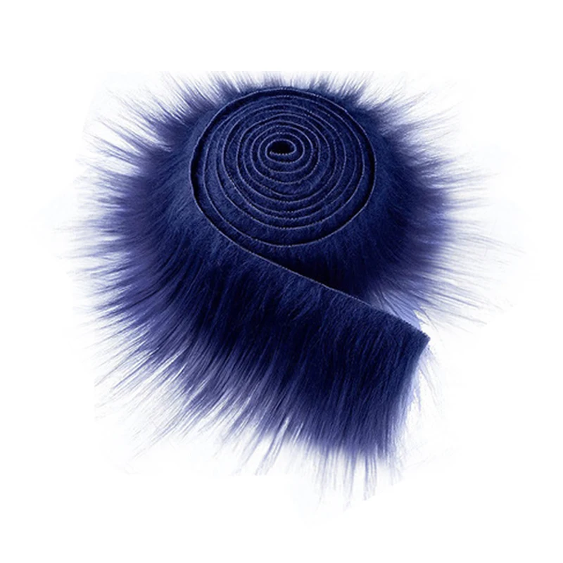 Лента из искусственного меха для рукоделия шитья одежды пушистая отделка ткани