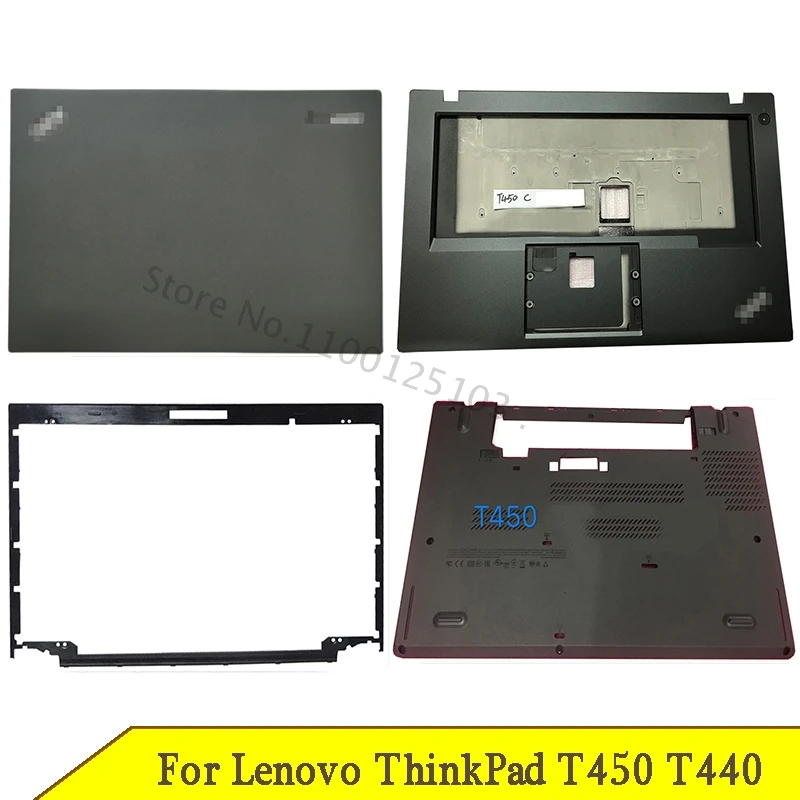 

NEW Laptop Bottom Case For Lenovo ThinkPad T450 T440 Non Touch LCD Back Cover Front Bezel Inner Frame Palmrest A B C D Cover