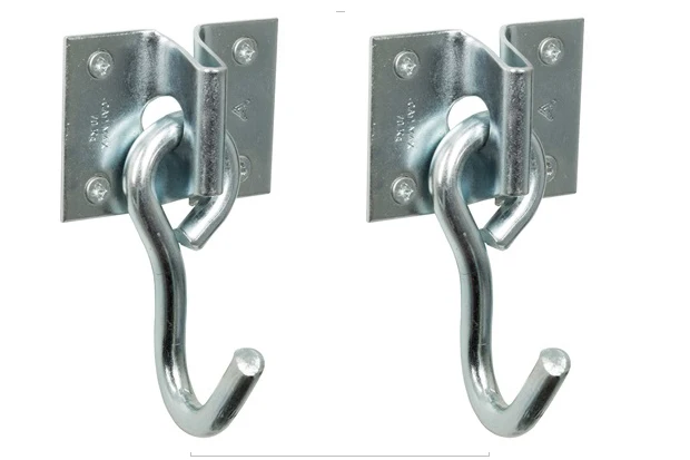 

Set 2 Pieces Steel Net Hook 22 for Screw Plate