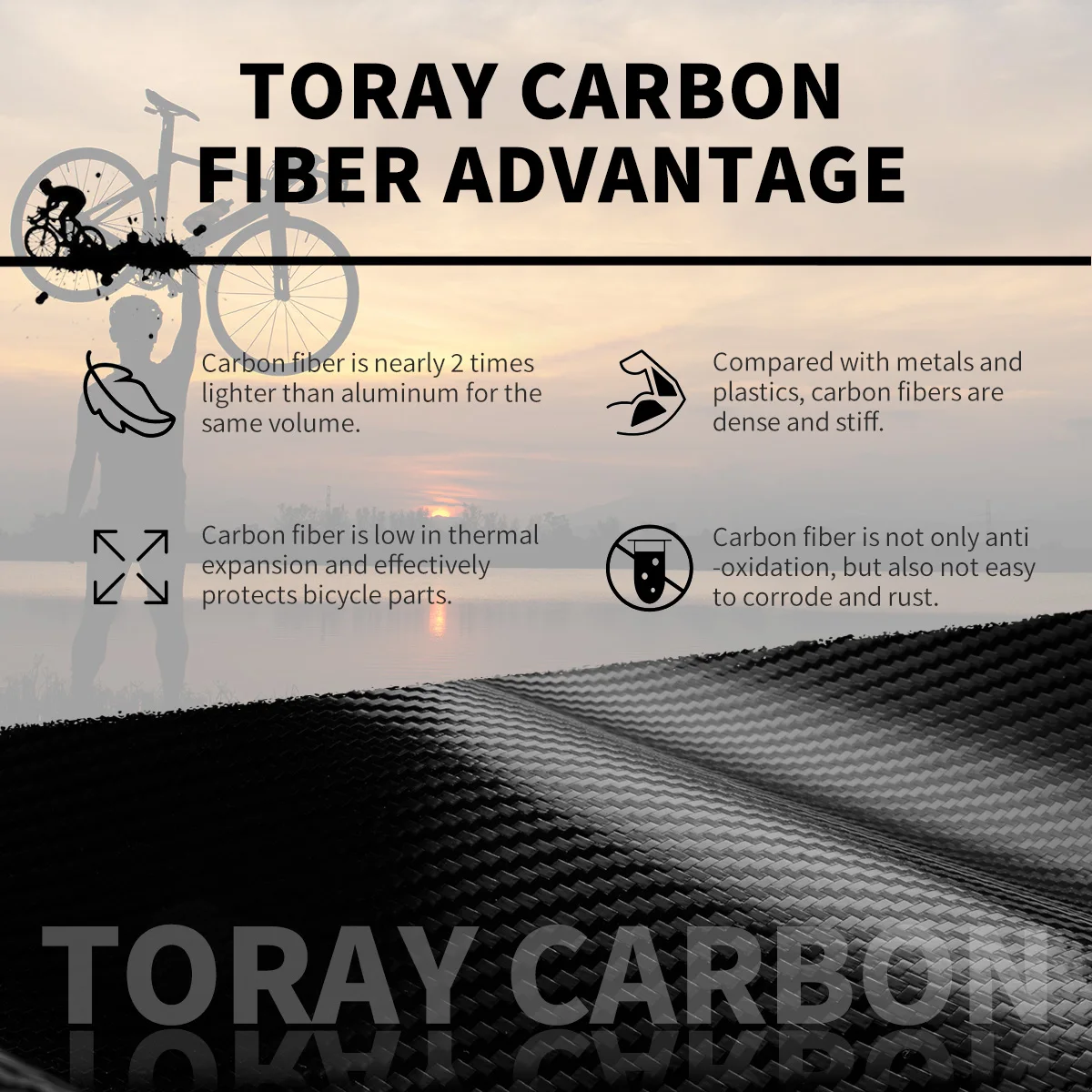 KOOTU Полностью углеродное волокно Шоссейный велосипед Электронный с