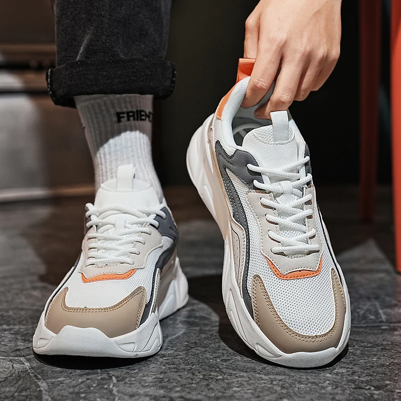 Oversize Ultralight Jogging Sports Shoes Men All-match Sneakers for Men Running Shoes Summer Leisure Walking Shoes Male Footwear