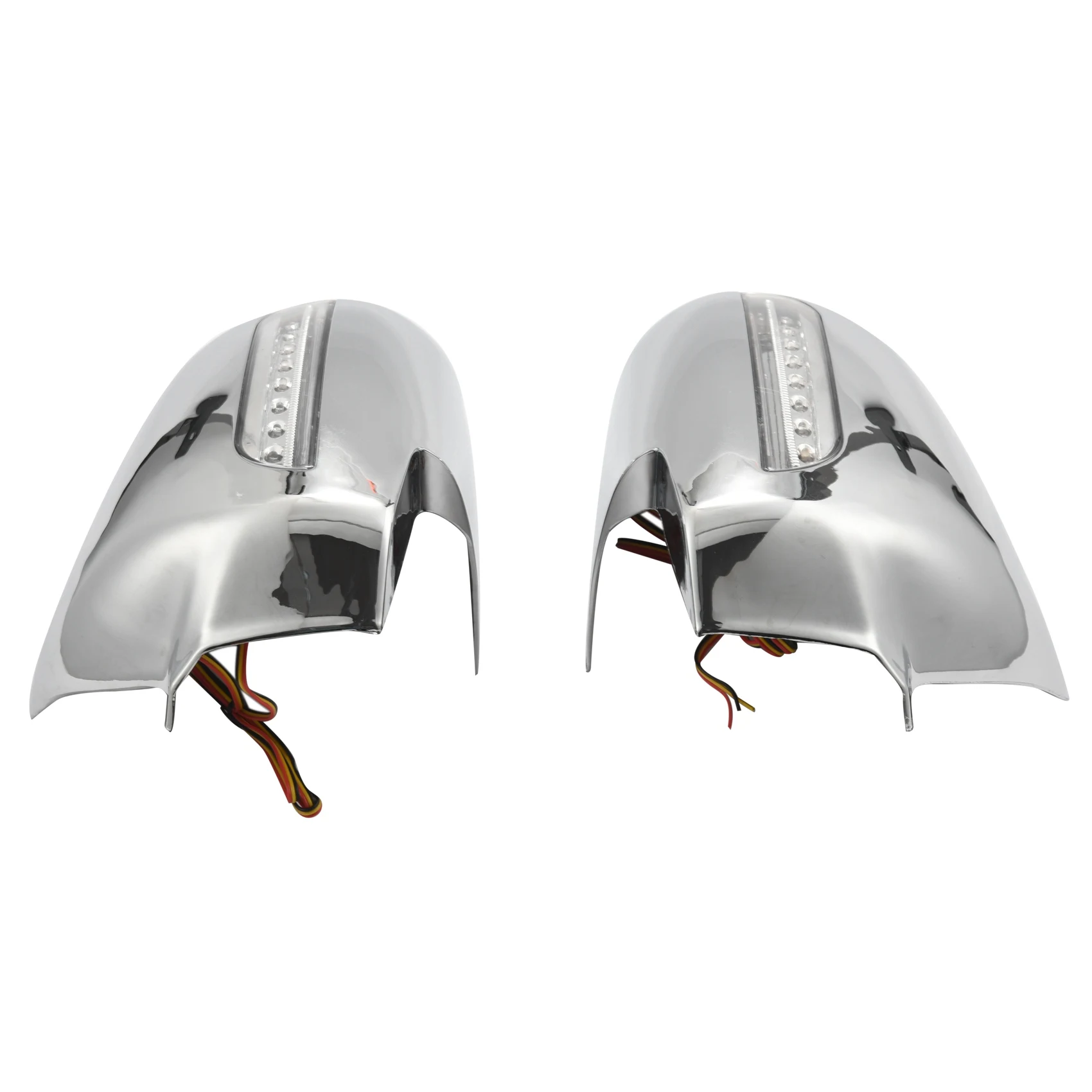 

Чехлы на автомобильные дверные зеркала со светодиодный кой для Hyundai Tucson 2006-2009 ABS Chrome